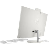 2024 Newest HP All - in - One 24 - inch Desktop, 13th Generation Intel Core i5 - 1335U processor| 8GB DDR4 RAM| 512GB NVMe SSD| 23.8” FHD Display | Windows 11 (Shell White)HP