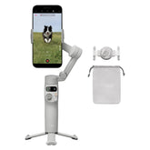 DJI Osmo Mobile 7 Gimbal Stabilizer for iPhone, Android, Built-in Tripod, Comfortable Grip, 3-Axis Phone Gimbal, ActiveTrack 7.0, OneTap Edit, Phone Charging,UAE Version, Official Warranty Support