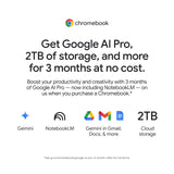 Lenovo IdeaPad Slim 3 Chromebook - 2024 - Lightweight Laptop - Waves MaxxAudio® Speakers - 14" HD Display - HD 720p Camera - 4GB Memory - 64GB Storage - MediaTek Kompanio 520 - Abyss Blue