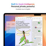 Apple 2025 MacBook Air (15 - inch, Apple M4 chip with 10 - core CPU and 10 - core GPU, 24GB Unified Memory, 512GB) - Midnight;EnglishVisit the Apple Store
