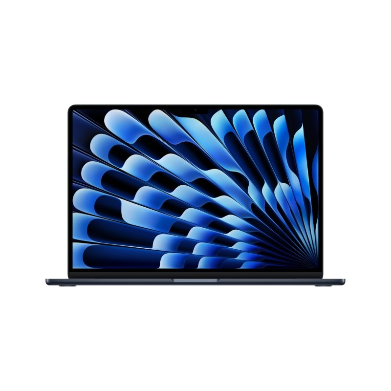 Apple 2025 MacBook Air (15 - inch, Apple M4 chip with 10 - core CPU and 10 - core GPU, 24GB Unified Memory, 512GB) - Midnight;EnglishVisit the Apple Store