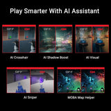 ASUS ROG Swift OLED PG27AQDP gaming monitor ― 27 - inch WOLED, 480Hz, 0.03ms, G - SYNC® compatible, custom heatsink, ASUS OLED Care+, AI Assistant, uniform brightness, 99% DCI - P3, and DisplayWidget CenterASUS