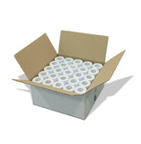 Dura® Brand Thermal Paper Rolls Article 80x80′ – 50Rolls Per Carton Reciept Paper for POS Machines, Cash Registers. Smooth, Clear Printing. Size: 80mm+/ - 1mm x 80ft x 1” Paper Coredura