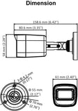 Hikvision DS - 2CE16D0T - ITPF CCTV Camera Mini Bullet (2MP 1080P)Visit the HikVision Store