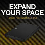Seagate Expansion Portable, 2TB, External Hard Drive, 2.5 Inch, USB 3.0, for Mac and PC (STKM2000400)Seagate