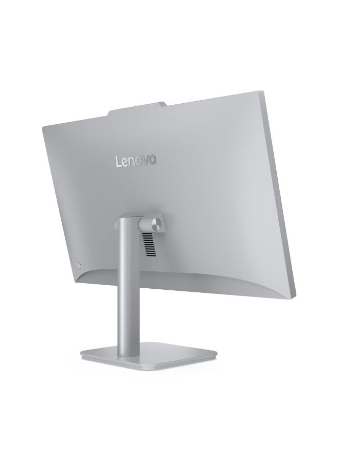 Lenovo AIO A100 All-in-One Desktop – 23.8″ FHD IPS Display, Intel i3-N305, 16GB DDR4, 512GB SSD, Wi-Fi 6, Windows 11 Pro, Wireless Keyboard & Mouse, 1 Year Lenovo Warranty (Cloud Grey)(Upgraded)
