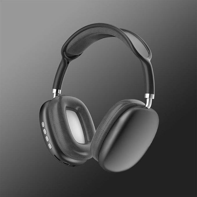 Wireless Over-Ear Headphones, Modern Design, 5 Colours - Mint Green, Pink, Blue, Black (Pink)