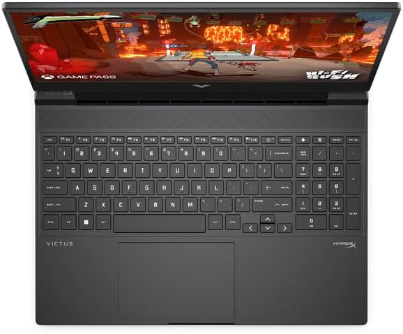 HP Victus 15.6 inch FHD IPS 144Hz Gaming Laptop AMD Ryzen 5-8645HS NVIDIA GeForce RTX 4050 8GB DDR5 512GB SSD Mica Silver (2024)