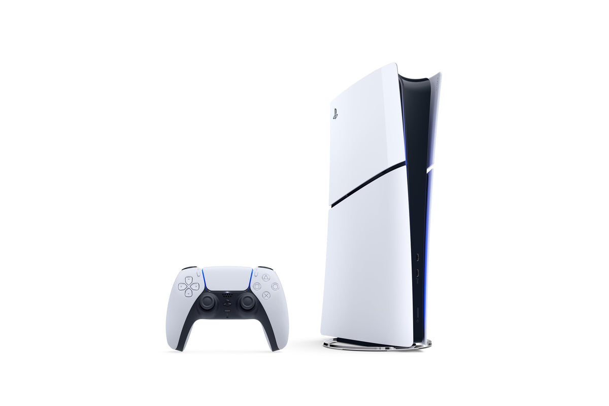 PlayStation 5 Digital Console (New 2023 Slim Model)- UAE Version, 1 Year Manufacturer Warranty