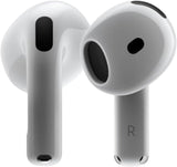 Earbuds-4 Bluetooth Headphones with Active Noise Cancellation Adaptive Audio Personalized Spatial AudioUSB-C Charging Case.