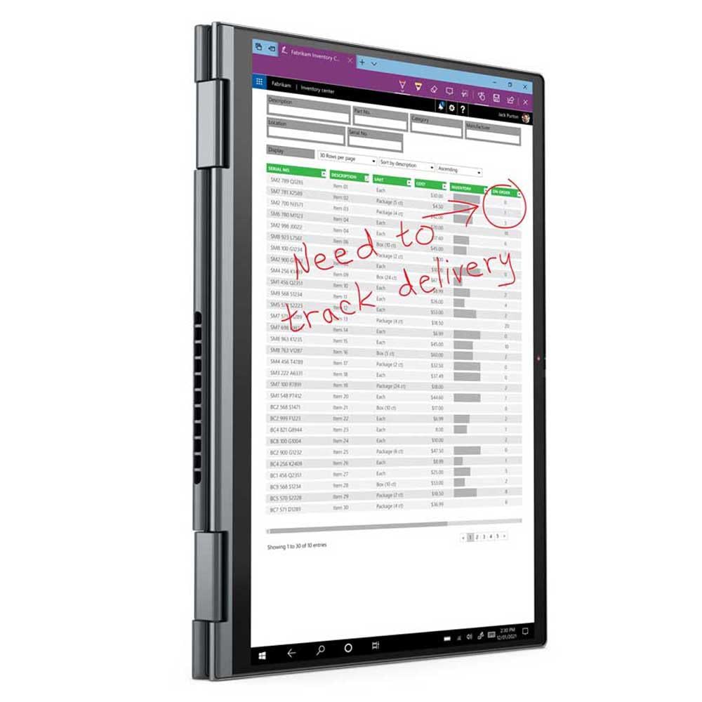 Lenovo Thinkpad X1 Yoga 3rd Gen. Renewed Business 2in1 Laptop/Tablet | intel Core i7-8th Gen. CPU | 16GB RAM | 512GB SSD | 14.1 inch Touchscreen 360° | Windows 10 Pro. | Silver | RENEWED