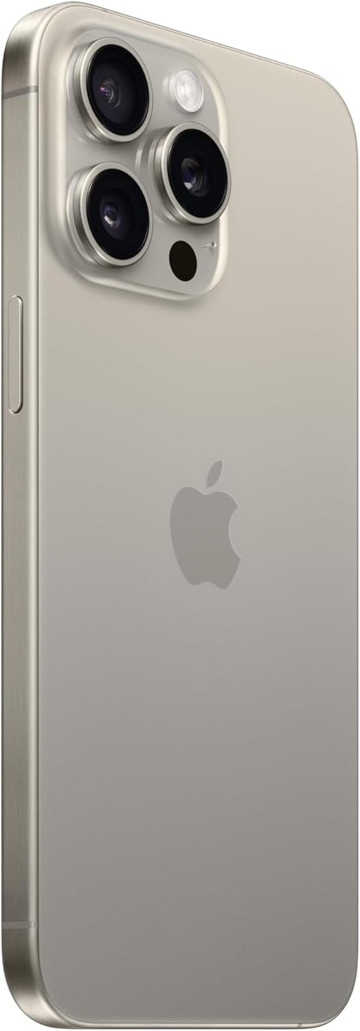 Apple (Refurbished) iPhone 15 Pro Max (256 GB) - Natural Titanium