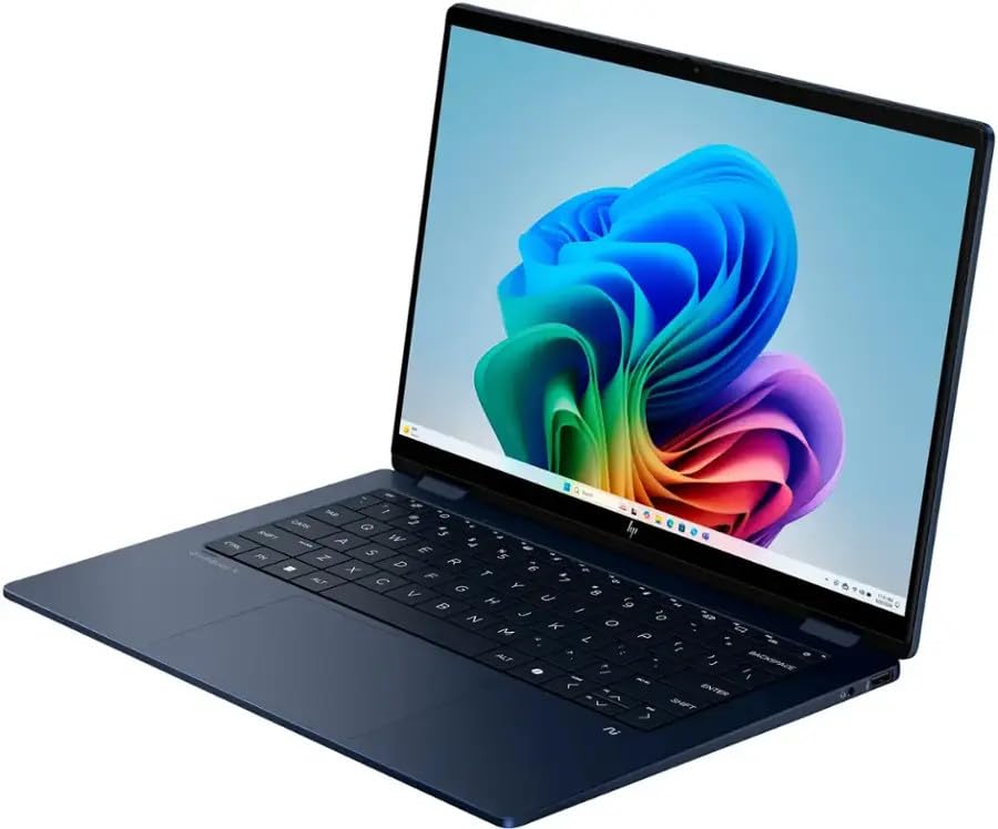 HP OmniBook X Flip 2-in-1 Business Laptop, 2025, 14" 1920x1200 Touch, Intel Core Ultra 7 150U, 16GB LPDDR5, 1TB SSD, Win11 Pro, Backlit KB, Wi-Fi 6E, BT 5.3, Thunderbolt 4, 5MP IR Camera, Silver