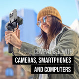 DJI Osmo Action 5 Pro Adventure Combo, Action Camera 4K with 1/1.3" Sensor, 12h Extended Battery Life with 3 Batteries, Stabilization, Dual OLED Touchscreens, Mini Action Camera for Travel, Vlog