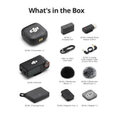 DJI Mic 3 (2 TX + 1 RX + Charging Case), Wireless Microphone for iPhone/Camera/Android, Adaptive Gain Control Balanced Volume, Dual Band Anti-Interference, 28h Use, UAE Version with Official Warranty