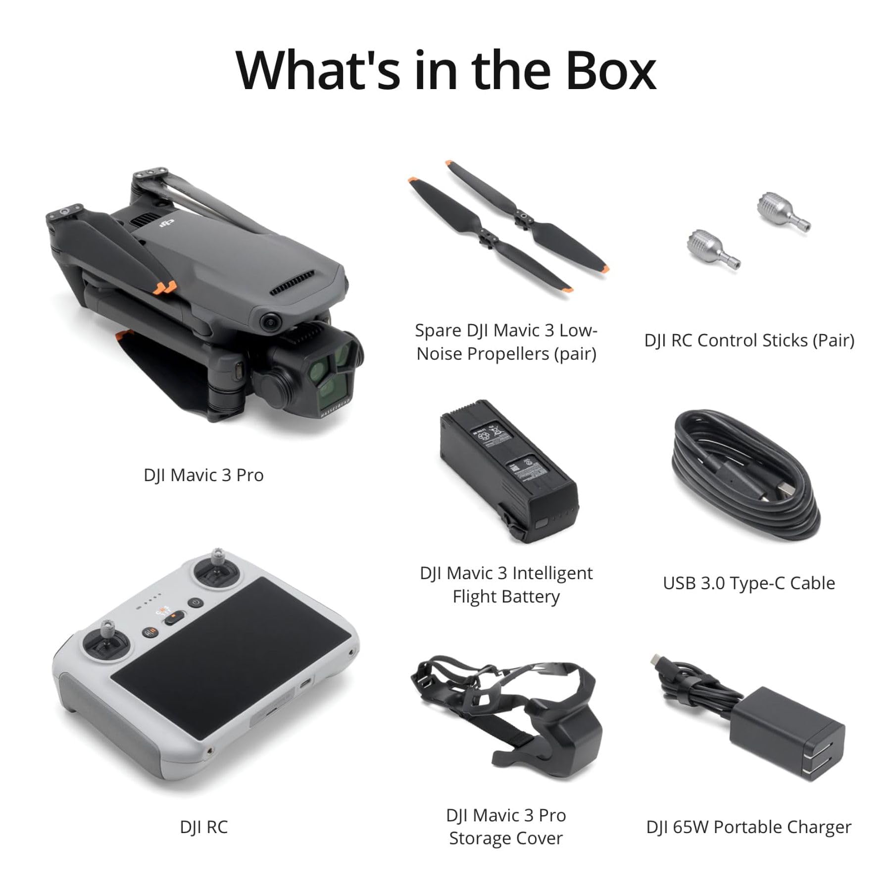 DJI Mavic 3 Pro with DJI RC, Flagship Triple-Camera Drone with Hasselblad Camera, 43-Min Flight Time, 15km HD Video Transmission, MOIAT Certified - UAE Version with Official Warranty Support
