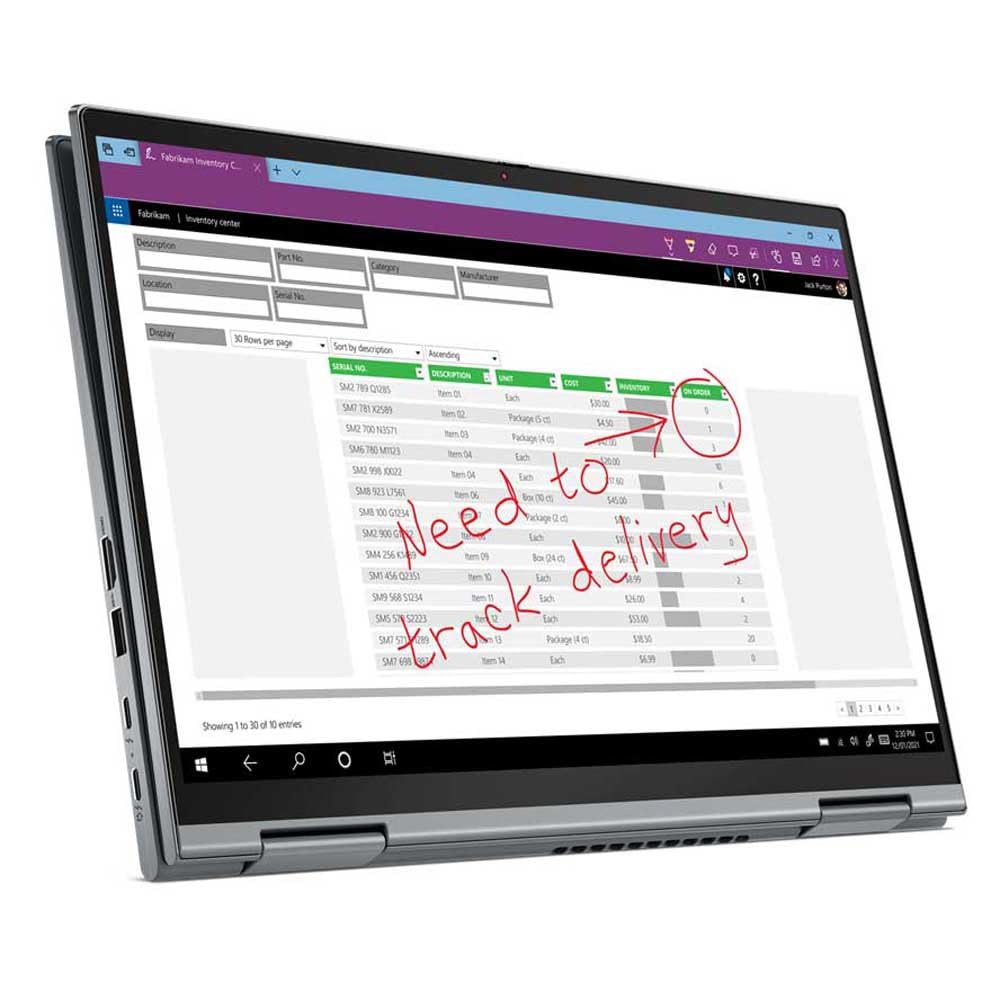 Lenovo Thinkpad X1 Yoga 3rd Gen. Renewed Business 2in1 Laptop/Tablet | intel Core i7-8th Gen. CPU | 16GB RAM | 512GB SSD | 14.1 inch Touchscreen 360° | Windows 10 Pro. | Silver | RENEWED