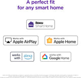 Roku Streaming Stick 4K - HDR & D. Vision Roku Streaming Device for TV with Voice Remote & Long-Range Wi-Fi - Free & Live TV (Renewed)