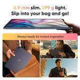 XP-PEN Magic Drawing Pad 12.2 Inch Standalone Drawing Tablet No Computer Needed with 16384 Pressure Levels X3 Pro Battery-Free Stylus Paper-Like Screen 8GB + 256GB Portable for Digital Drawing Artists