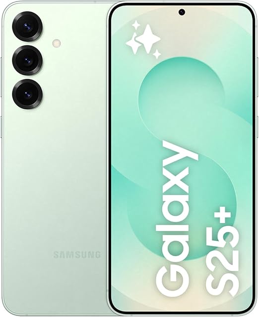 Samsung Galaxy S25+ AI Phone, 256GB Storage, 12GB RAM, Mint, Android Smartphone, 50MP Camera, Long Battery Life (UAE Version)