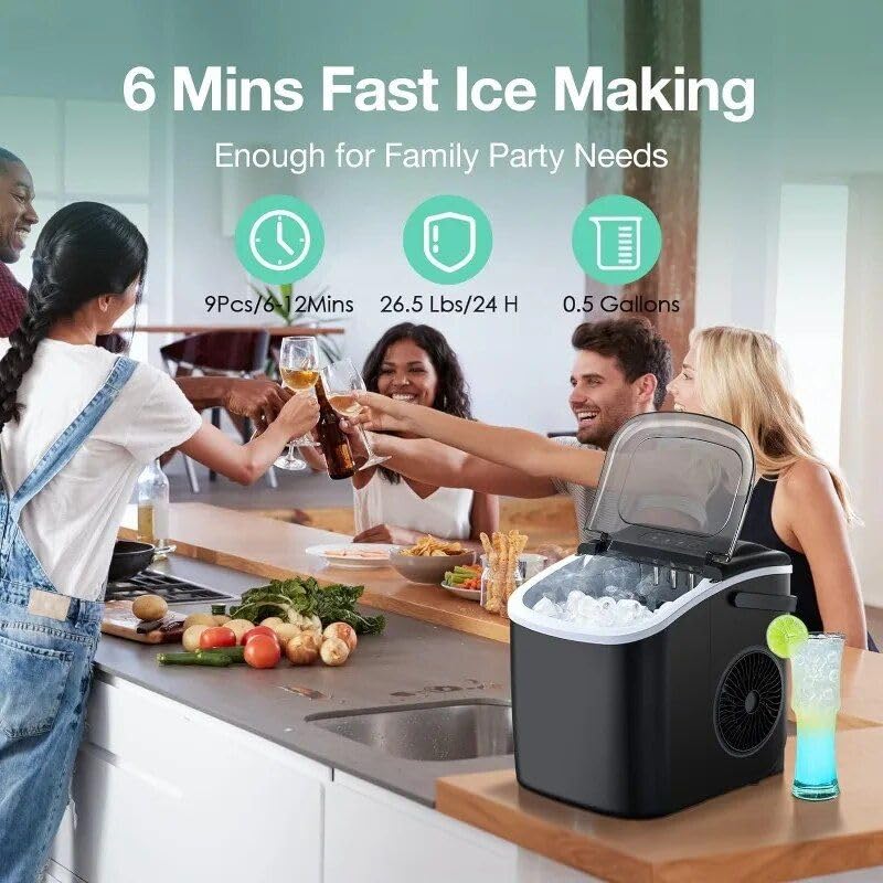 Efficient Countertop Ice Maker