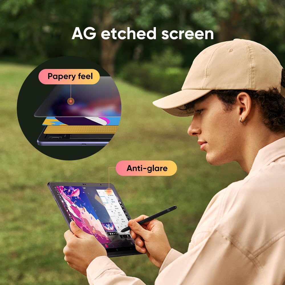 XP-PEN Magic Drawing Pad 12.2 Inch Standalone Drawing Tablet No Computer Needed with 16384 Pressure Levels X3 Pro Battery-Free Stylus Paper-Like Screen 8GB + 256GB Portable for Digital Drawing Artists