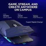 Lenovo Legion 5 15IRX10 AI Gaming Laptop, 15.3" WUXGA 165Hz, Intel Core i7-13650HX, 24GB RAM, 1TB SSD, RTX 5060 8GB GDDR7, BACKLIT EN-ARB KB, Win11, Eclipse Black [83LY0032AX] + 2Y Premium Care