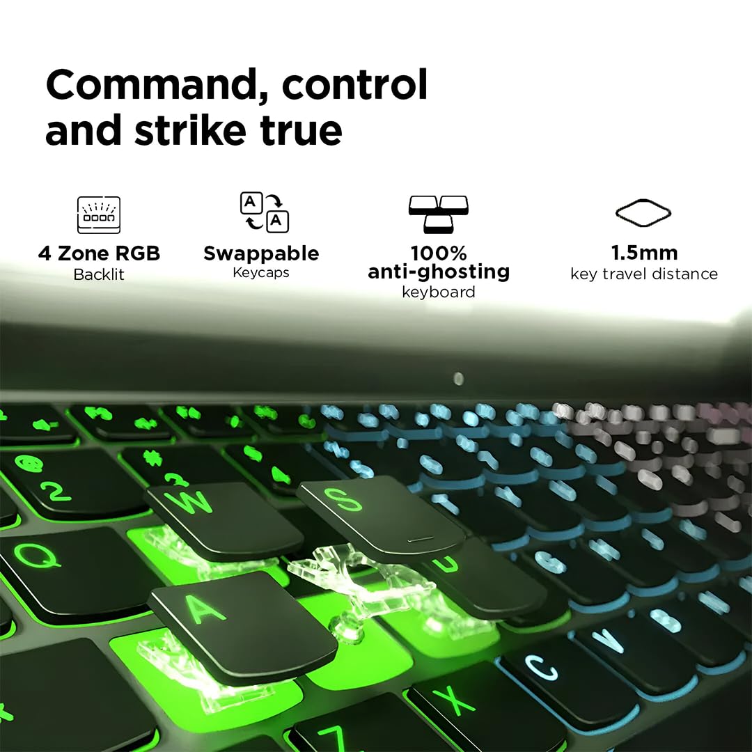 Lenovo Legion Pro 5 | AI Chip 16 inch Gaming Laptop | 14th Gen i7-14650HX | 16GB RAM, 1TB SSD | NVIDIA RTX 4060 8GB Graphics | WQXGA Display with Windows 11 Home | Onxy Grey - (UPGRADED)