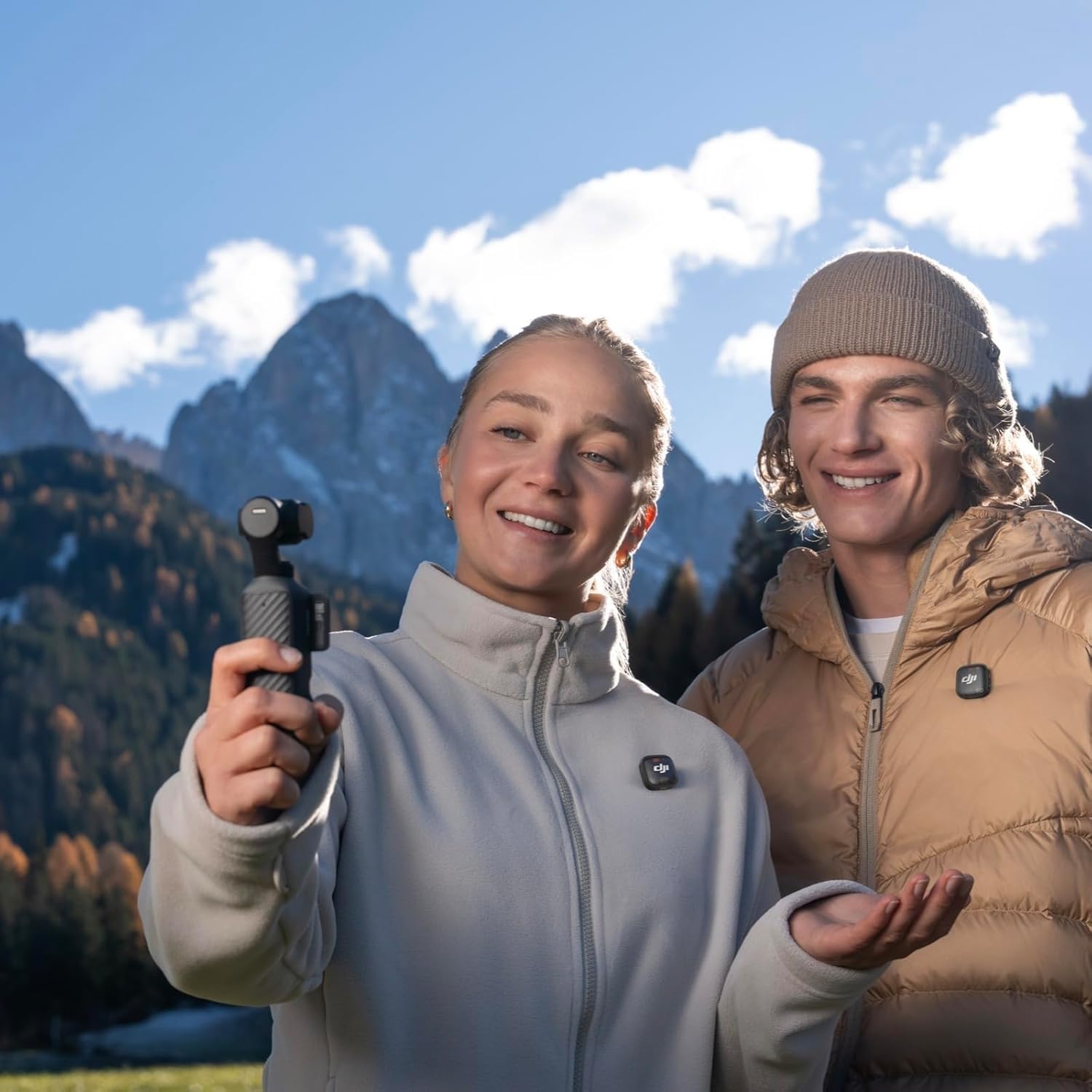 DJI Osmo Pocket 4 Creator Combo, Pocket Gimbal Vlog Camera, 1″ CMOS & 4K/240fps, 3-Axis, 2× Lossless Zoom, 107GB Built-in Storage, Mic 3 Transmitter, Osmo Mini Tripod, UAE Version, Official Warranty