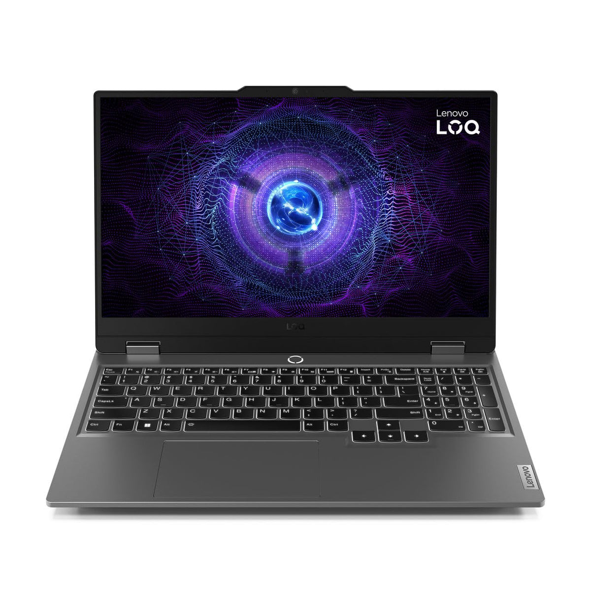 Lenovo LOQ 15IAX9 Gaming Laptop with LA1 AI Chip, 15.6" FHD 144Hz Display, Intel i5-12450HX, 24GB RAM, 512GB SSD, RTX 4050 6GB, Backlit Eng- Ar KB, Win 11, Luna Grey - [83GS00C3AX]