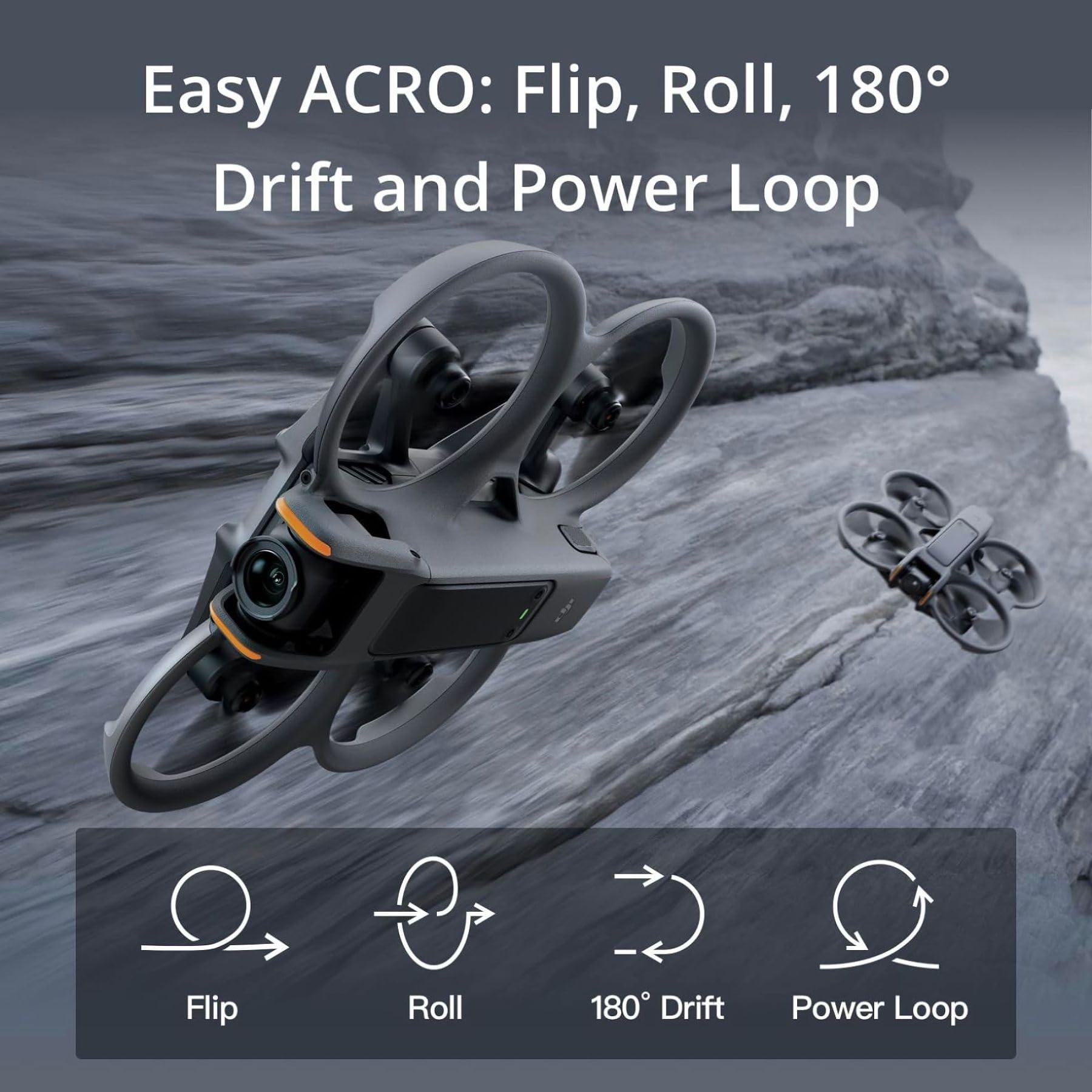 DJI Avata 2 Fly More Combo (1 Battery), FPV Drone with Camera 4K, Built-in Propeller Guard, Goggles 3 and RC Motion 3 Included, MOIAT Certified-UAE Version with Official Warranty Support