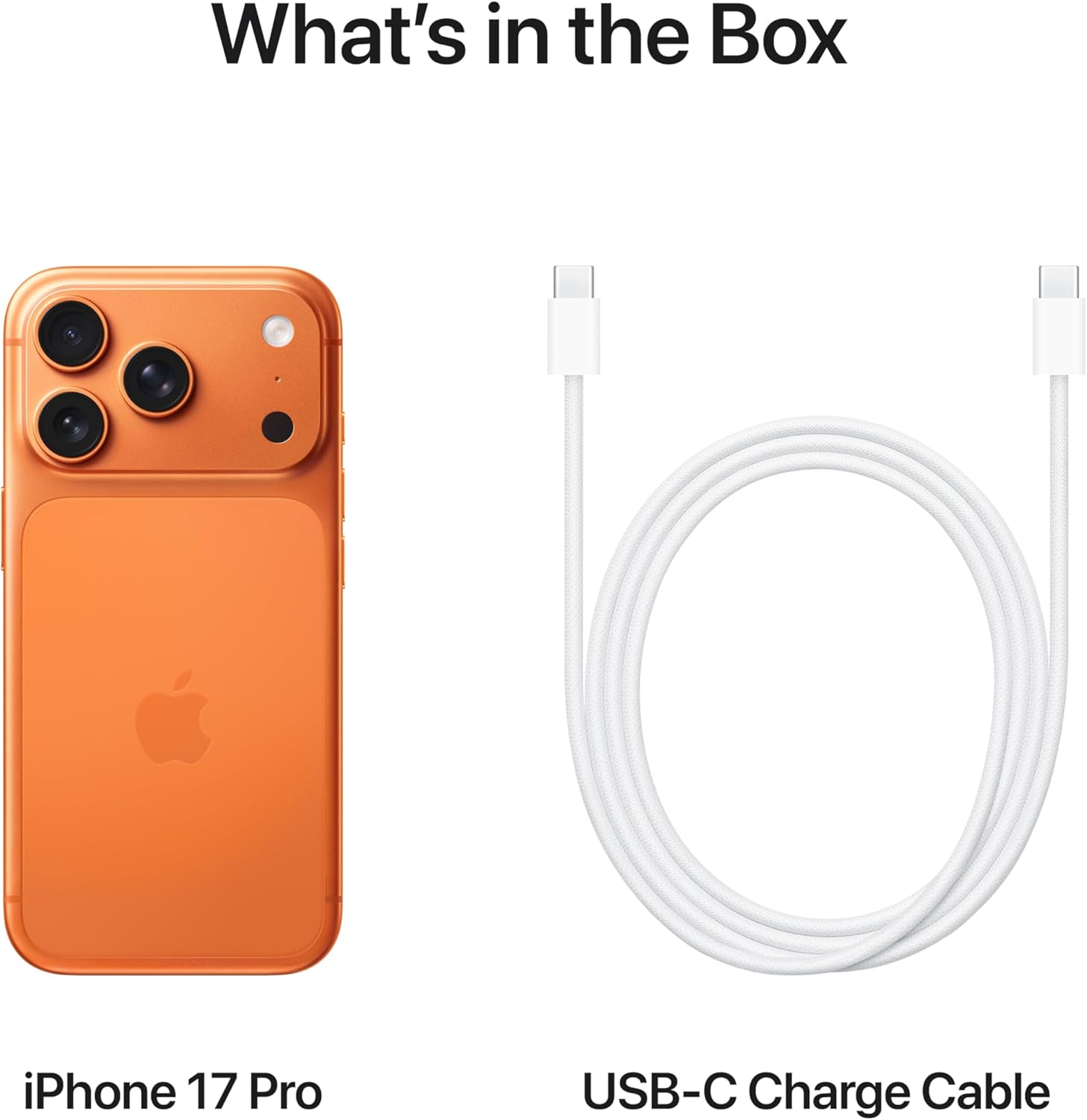 Apple iPhone 17 Pro Max 256 GB: 6.9-inch Display with ProMotion, A19 Pro Chip, Best Battery Life in Any iPhone Ever, Pro Fusion Camera System, Center Stage Front Camera; Cosmic Orange