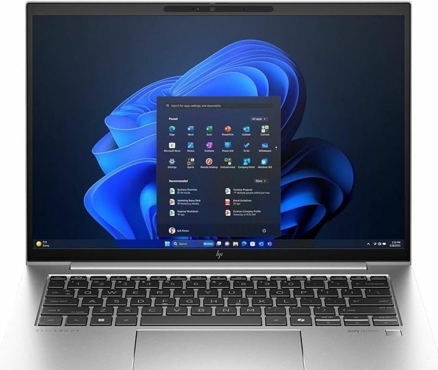 HP 14" EliteBook 845 G8 Laptop, AMD Ryzen 5 PRO 5650U, 16GB DDR4 RAM, 256GB SSD, AMD Radeon Graphics, Windows 11(Renewed)