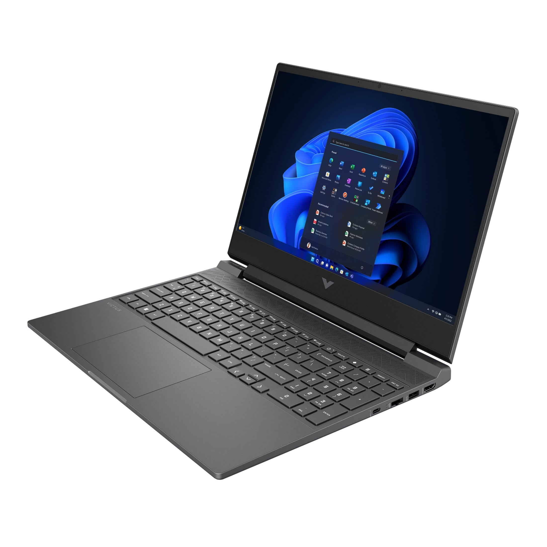 HP Victus 15.6 inch FHD IPS 144Hz Gaming Laptop AMD Ryzen 5-8645HS NVIDIA GeForce RTX 4050 8GB DDR5 512GB SSD Mica Silver (2024)