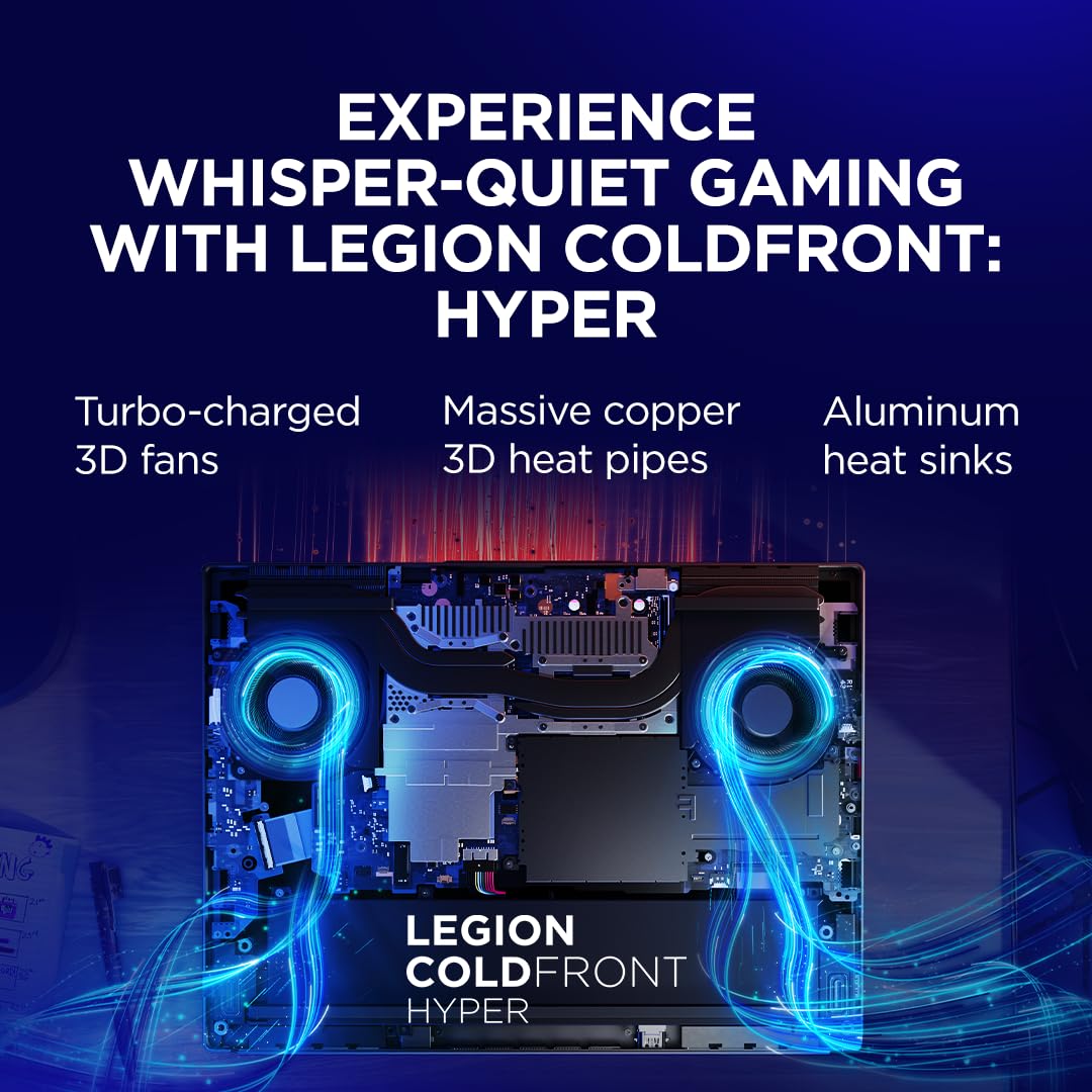 Lenovo Legion 5 15IRX10 AI Gaming Laptop, 15.3" WUXGA 165Hz, Intel Core i7-13650HX, 24GB RAM, 1TB SSD, RTX 5060 8GB GDDR7, BACKLIT EN-ARB KB, Win11, Eclipse Black [83LY0032AX] + 2Y Premium Care