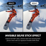 Insta360 X5 - Waterproof 8K 360° Action Camera, Leading Low Light, Invisible Selfie Stick Effect, Rugged and Replaceable Lens, 3-Hour Battery, Triple AI Chip Design, UAE Version