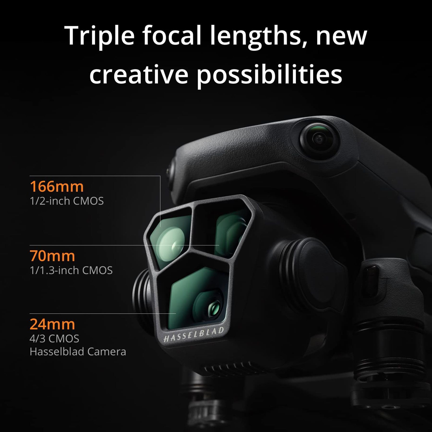 DJI Mavic 3 Pro with DJI RC, Flagship Triple-Camera Drone with Hasselblad Camera, 43-Min Flight Time, 15km HD Video Transmission, MOIAT Certified - UAE Version with Official Warranty Support