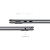 Apple 2024 MacBook Air (13-inch, Apple M3 chip with 8‑core CPU and 10‑core GPU, 8GB Unified Memory, 512GB) - Space Gray
