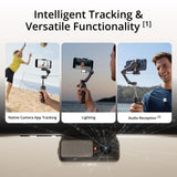 DJI Osmo Mobile 7P Gimbal Stabilizer for iPhone, Android, Native Tracking, 3-Axis Phone Gimbal, Built-in Extension Rod & Tripod, Phone Charging, UAE Version with Official Warranty Support