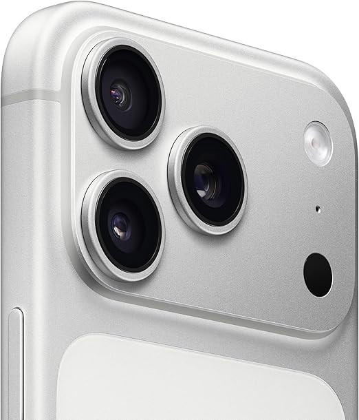 Apple iPhone 17 Pro 256 GB: 6.3-inch Display with ProMotion up to 120Hz, A19 Pro Chip, Breakthrough Battery Life, Pro Fusion Camera System with Center Stage Front Camera; Silver