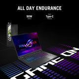 ASUS ROG Strix G16 Gaming Laptop, 16" 165Hz FHD IPS Display, Intel Core i7-13650HX, 16GB DDR5 RAM, 1TB SSD, NVIDIA GeForce RTX 4060, Wi-Fi 6E, English Keyboard, Windows 11 Home