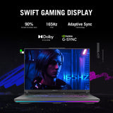 ASUS ROG Strix G16 Gaming Laptop, 16" 165Hz FHD IPS Display, Intel Core i7-13650HX, 16GB DDR5 RAM, 1TB SSD, NVIDIA GeForce RTX 4060, Wi-Fi 6E, English Keyboard, Windows 11 Home