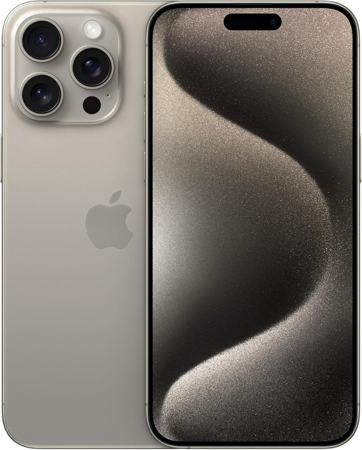 Apple (Refurbished) iPhone 15 Pro, 256GB, Natural Titanium