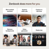 ASUS Zenbook S 16 OLED AI Laptop UM5606WA-RK233W /AMD Ryzen AI R9-HX370 Upto 5.1GHz/32GB RAM/2TB SSD/16 Inch 3K(2880x1800) OLED 120Hz/Windows 11 Home with Copilot Key -Scandinavian White