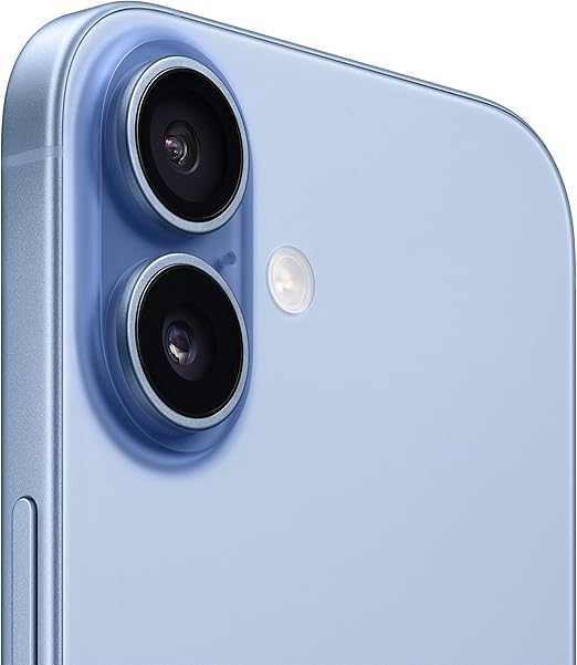 Apple iPhone 17 256 GB: 6.3-inch Display with ProMotion, A19 Chip, Center Stage Front Camera for Smarter Group Selfies, Improved Scratch Resistance, All-Day Battery Life; Mist Blue
