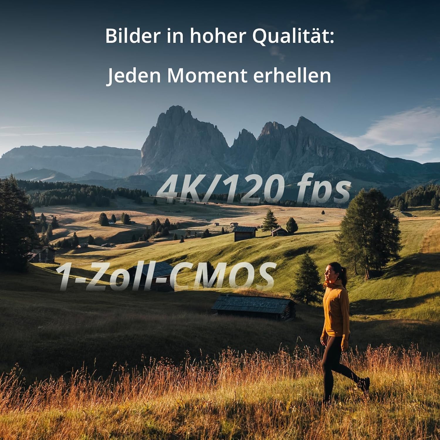 DJI Osmo Pocket 3 Combo, vlog Camera 4K with 1-Inch CMOS and 4K/120fps Video, 3-Axis Stabilization, Digital Camera, Fast Focus, Includes Microphone for Clear Sound, YouTube