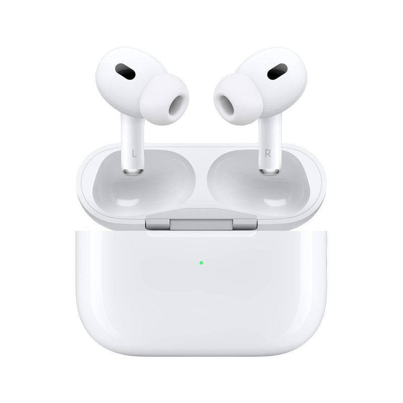 Apple AirPods Pro 2 Wireless Earbuds, Bluetooth Headphones, Active Noise Cancellation, Hearing Aid Feature, Transparency, Personalized Spatial Audio, High - Fidelity Sound, H2 Chip, USB - C ChargingVisit the Apple Store