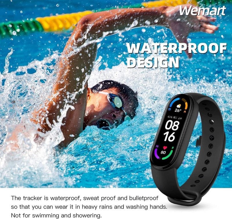 DOOKOO Smart Band, Fitness Tracker, Activity Tracker Watch with Stopwatch, Upgraded Waterproof Activity Tracker with Heart Rate Monitor, Health Tracker with Sleep TrackerDOOKOO