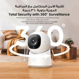 eufy Security Indoor Cam C220, 2K Resolution Security Camera with 360° PTZ, Plug - in Security Indoor Camera with 2.4G Wi - Fi, Human/Motion AI, Night Vision, AI Tracking, HomeBase S380 CompatibleVisit the eufy Security Store