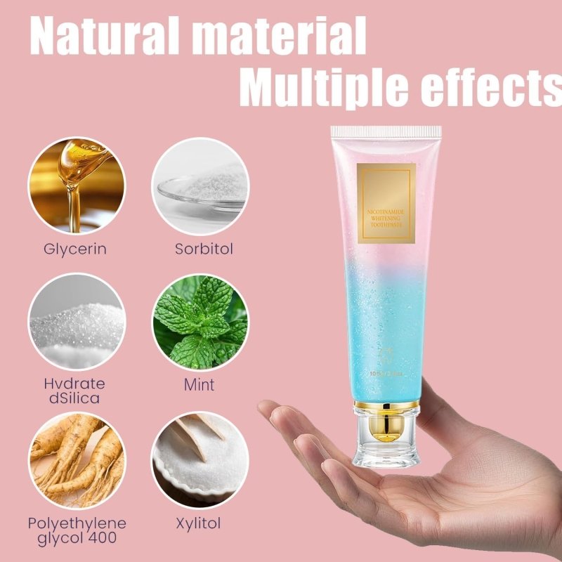 IYUWE Niacinamide Whitening Toothpaste, Fresh Breath, Mint Flavor (1pcs)IYUWE